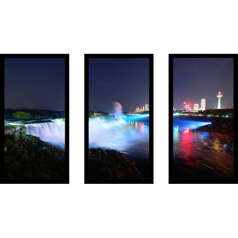 PicturePerfectInternational Niagara Falls 3 Piece Picture Frame